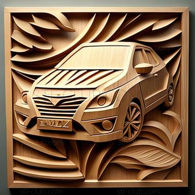 3D модель Suzuki Kizashi (STL)